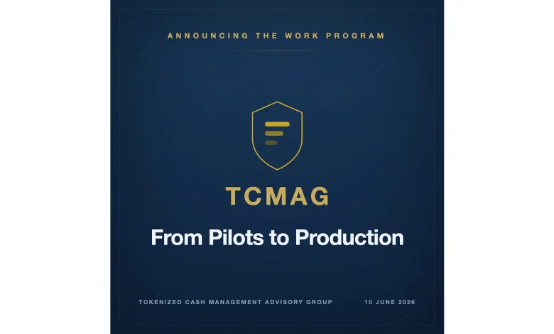 Tokenized Cash Management Advisory Group Publishes the Scope of Its Work Program