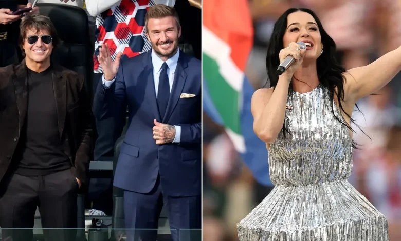 Tom Cruise, David Beckham, Katy Perry and more celebrities spotted at 2026 FIFA World Cup matches