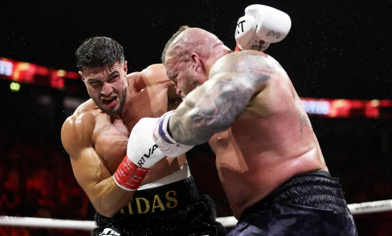 Tommy Fury beats Eddie Hall by decision in Misfits main event