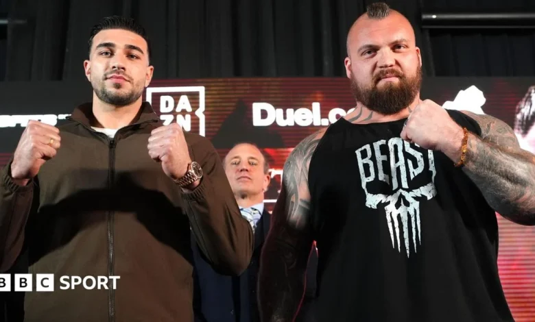 Tommy Fury vs Eddie Hall: Heavyweight bout to be an exhibition contest
