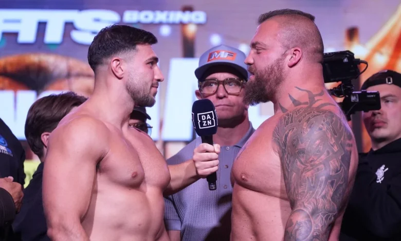 Tommy Fury vs. Eddie Hall Results: Misfits Boxing