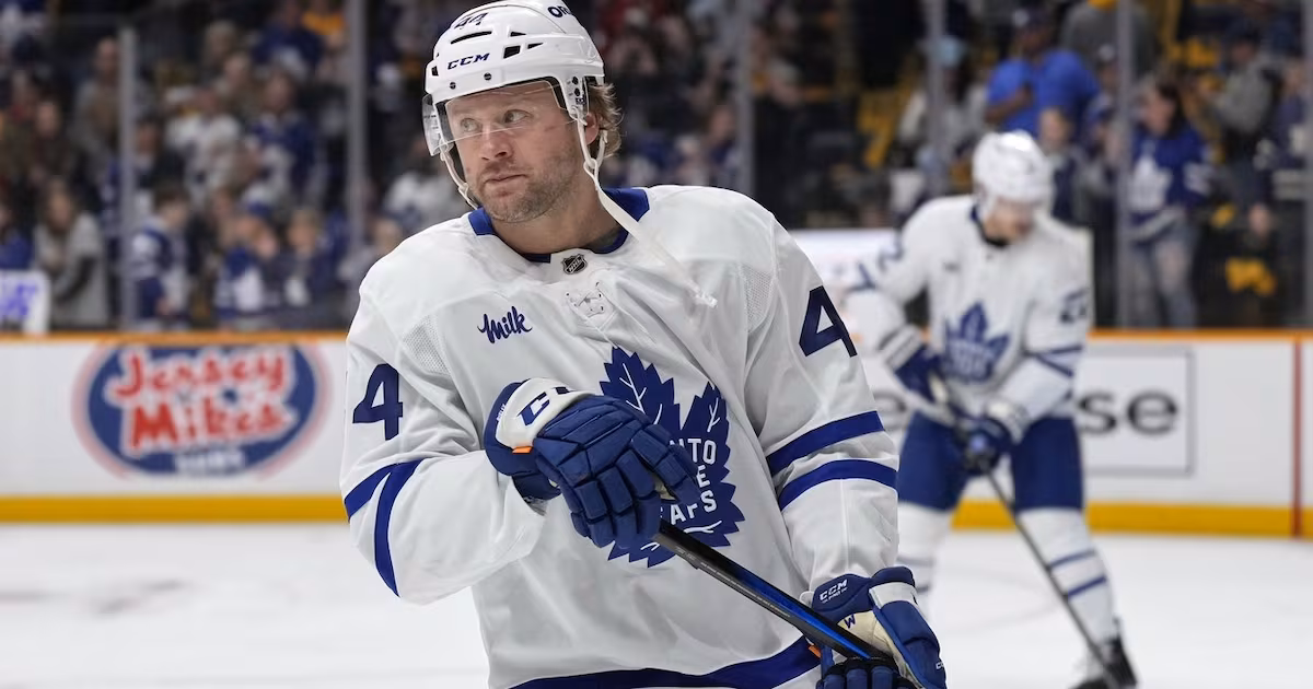 Toronto Maple Leafs Morgan Rielly’s agent submits list of four Western-based teams as part of trade list
