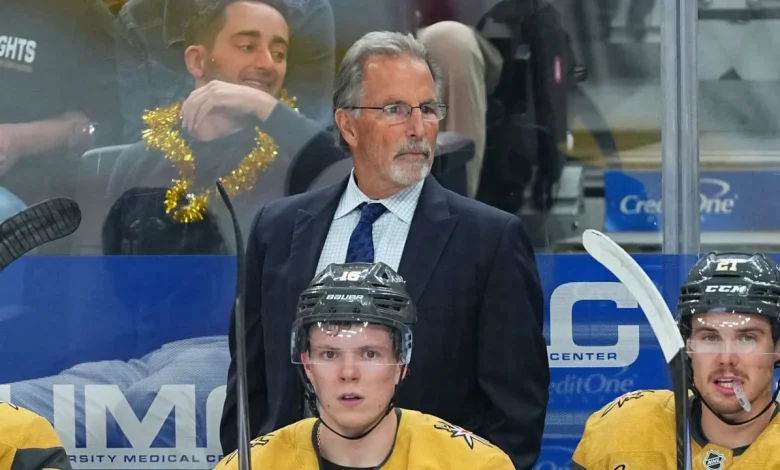 Tortorella won't return as Golden Knights coach