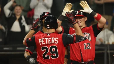 Tristan Peters hits grand slam in White Sox's 22-1 rout of Royals