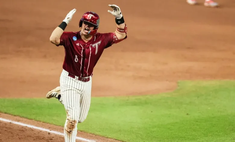 Troy player 'Jabe Ruth' proves college sports can be saved with the most patriotic home run you'll ever see