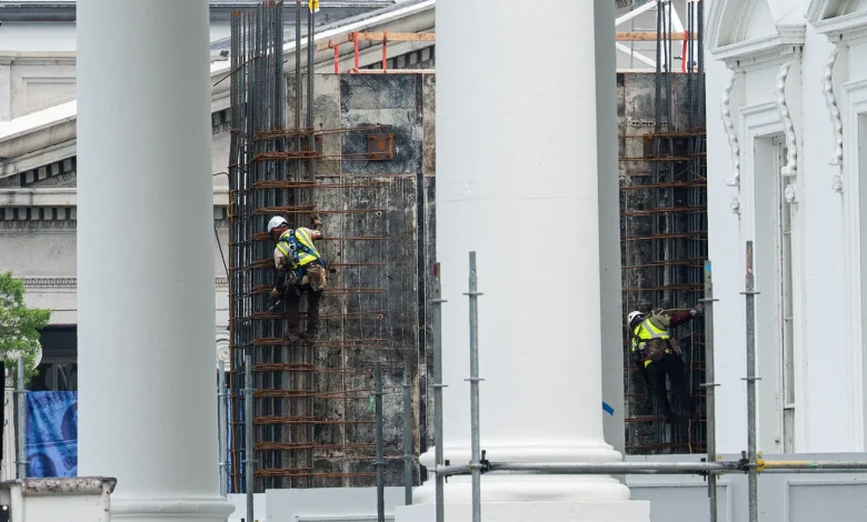 Trump is using a $500M no-bid contract to build his White House ballroom