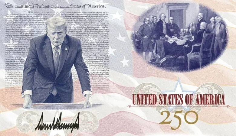 Trump posts new passport rendering — featuring a memorable photo of himself