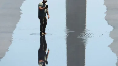 Trump says Reflecting Pool work is done and it's set to be filled with water
