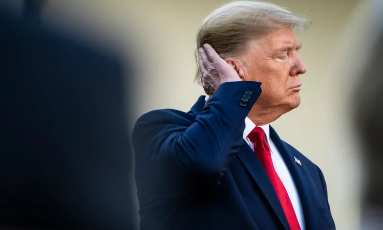 Trump took a hair-loss drug for years. It’s no longer on his medical records.