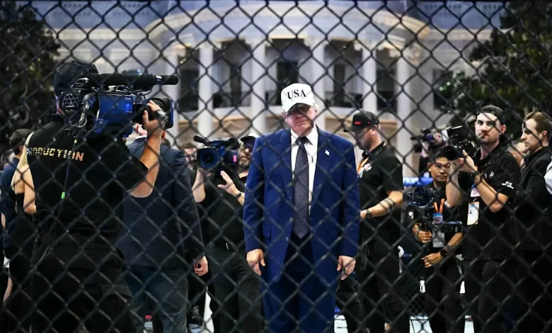 Trump tried to stage a celebration. America found someone else to cheer for.