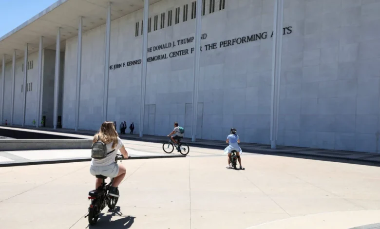 Trump's name must be removed from Kennedy Center by June 12, memo to staff says