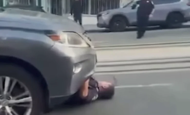 Two Officers Hit, One Pinned Beneath Lexus After Trader Joe's Shoplifting Suspect Runs Into Traffic