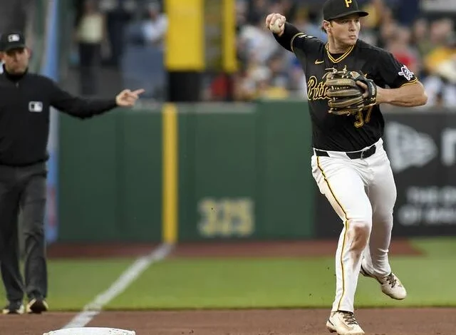 Tyler Callihan was ready to pitch in a pinch, as Pirates utility man wants to play every position