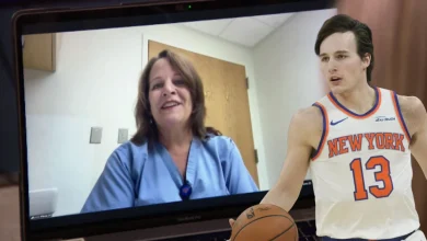 Tyler Kolek's mom reflects on son's journey as Knicks tip off NBA Finals against Spurs