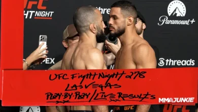 UFC Fight Night 278 live updates: Muhammad-Bonfim results each fight - MMA Junkie