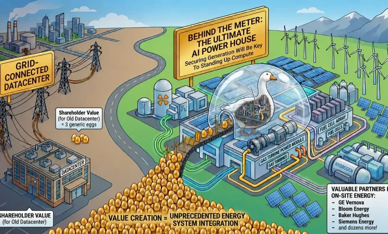 US Grid Constraints: Towards 40GW+ of Behind-The-Meter Datacenter by 2028?