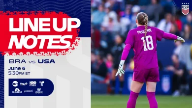 USWNT vs. Brazil: Starting XI & Lineup Notes