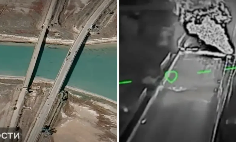 Ukraine's newest generation of strike drones is crippling Russia's bridges in the south
