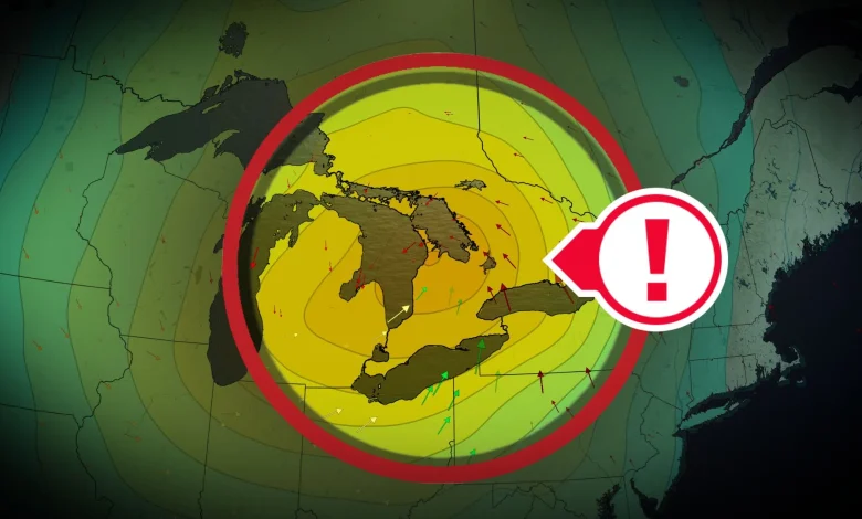 Un système dépressionnaire pourrait battre des records en Ontario avant de balayer le Québec