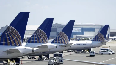 United Airlines flight diverted over Bluetooth device name : NPR