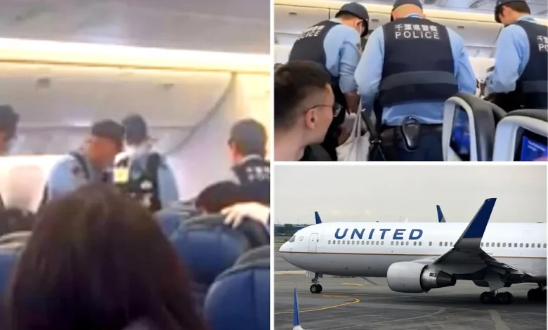 United flight from China to San Francisco diverted after passenger’s wild scuffle with flight attendant