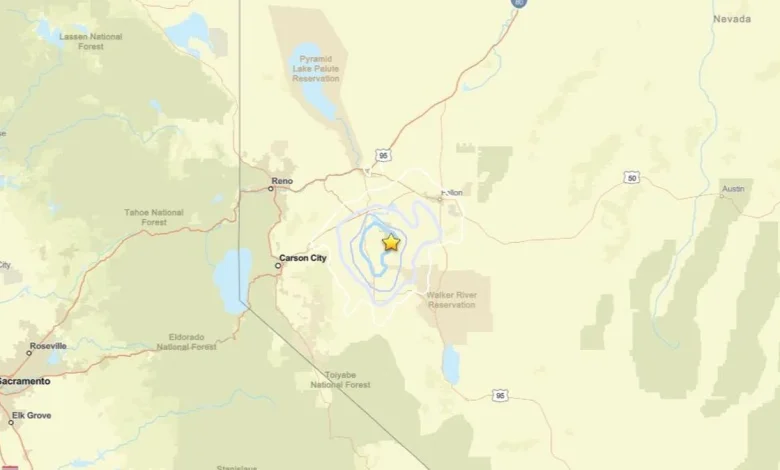 Update: Earthquake measuring 3.4 rattles area close to Silver Springs, NV on May 5