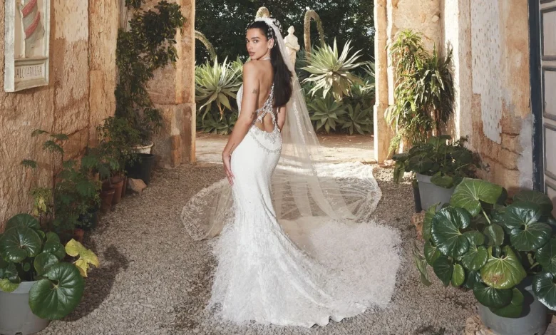 Versace! Chanel! Bottega! Schiaparelli! See Dua Lipa’s Wedding Looks All in One Place
