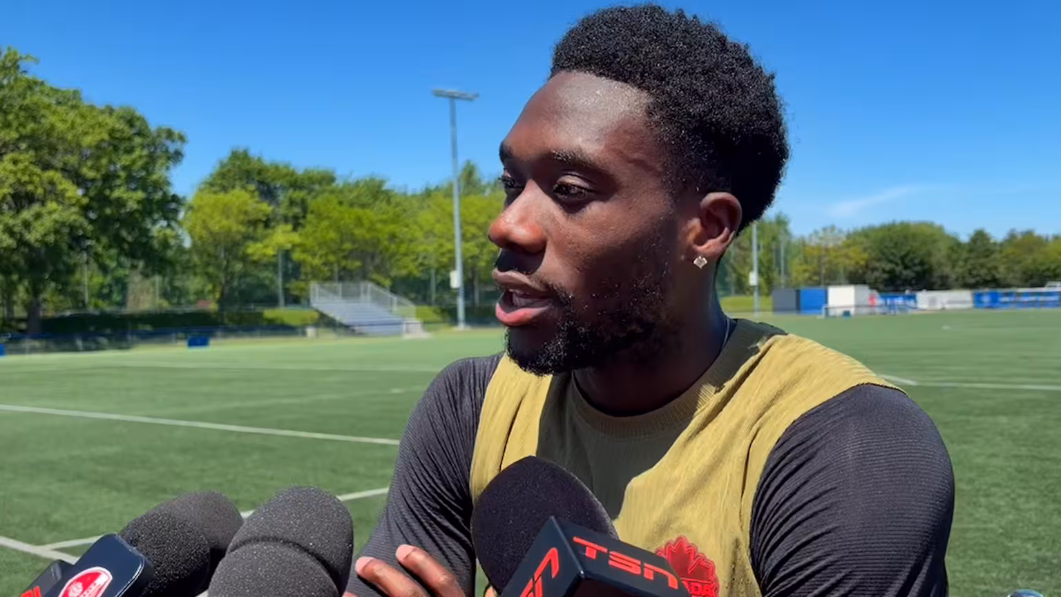 Video: Canada captain Alphonso Davies keeping World Cup hopes alive