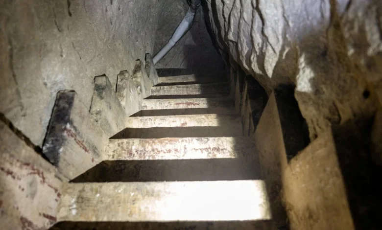 Video shows massive drug-smuggling tunnel connecting U.S. and Mexico