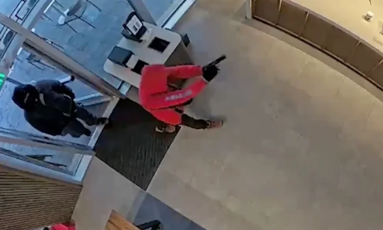 Video shows moment Starbucks employee fights off robbers - and gets fired for it