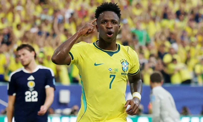 Vinicius nets twice and Neymar returns as Brazil ease by Scotland | World Cup 2026 News