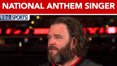 Voice of the Canes: Adam Lee Decker ready for national anthem in Game 2 of the Stanley Cup Final
