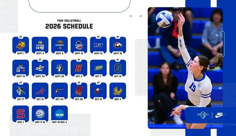 Volleyball Releases 2026 Schedule