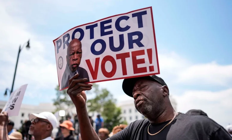Voting rights ruling leaves limited alternative protections : NPR