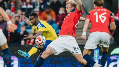 Watch Alexander Isak's brilliant goal in Norway v Sweden