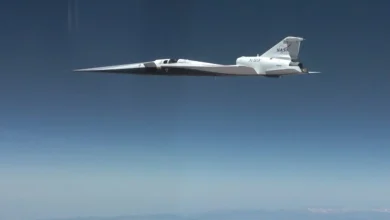 Watch NASA's Quiet Supersonic Jet Break the Sound Barrier for the First Time