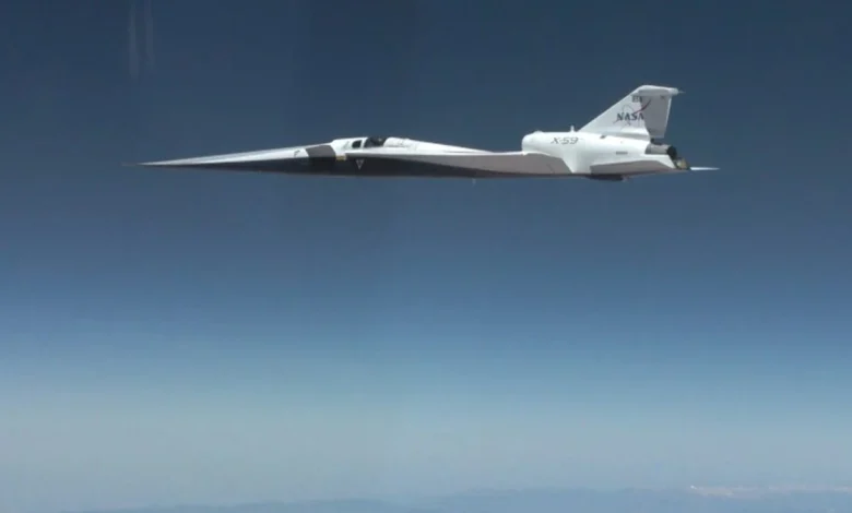 Watch NASA's Quiet Supersonic Jet Break the Sound Barrier for the First Time