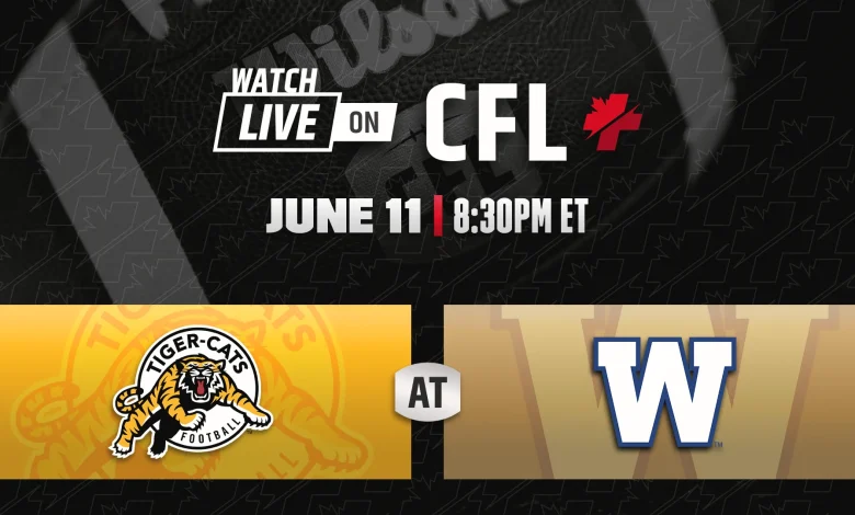 Week 2: Hamilton Tiger-Cats at Winnipeg Blue Bombers