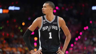 Wembanyama scores 26 but struggles from field as Spurs drop Game 1