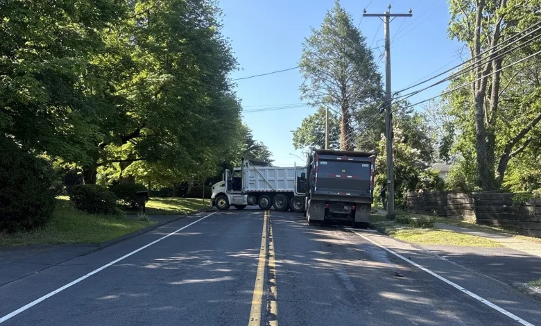 West Hartford Police: Dump Trucks and School Bus Involved in Crash