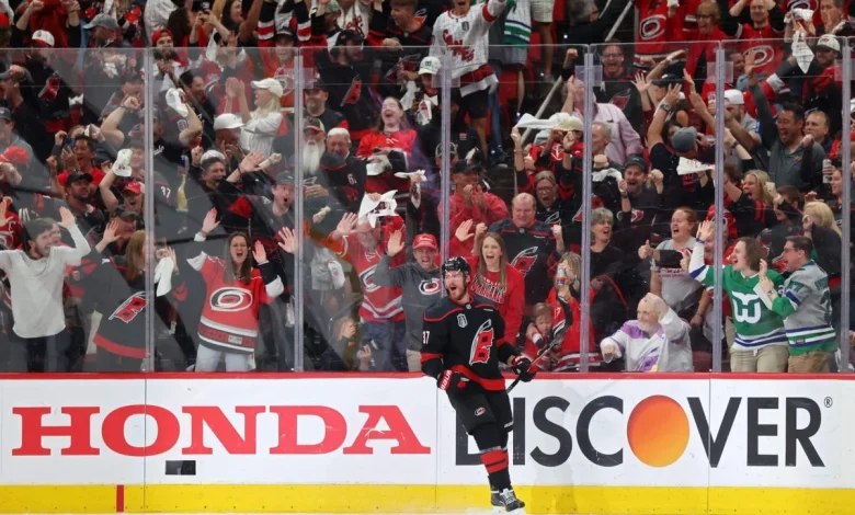 When the Carolina Hurricanes needed a star, Andrei Svechnikov finally looked like one