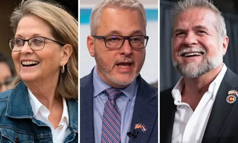 Where the three Republicans running to be Colorado’s next governor stand on the top issues