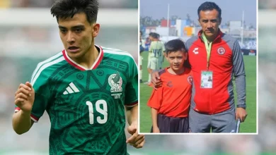 Who is the father of Gilberto Mora, the young star playing for Mexico in the 2026 World Cup?