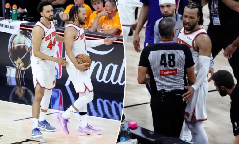 Why Jalen Brunson was so upset after Knicks' NBA Finals Game 1 win