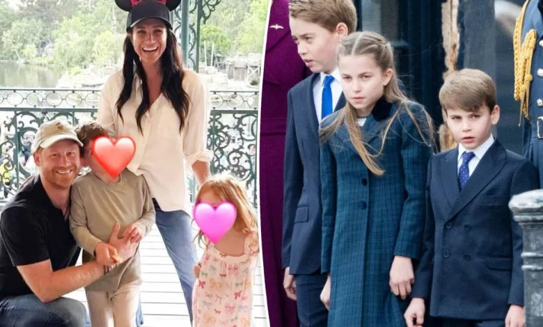 Why Prince Harry and Meghan Markle’s children won’t reunite with royal cousins during UK visit