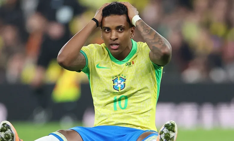 Why is Rodrygo not playing the 2026 World Cup with Brazil?