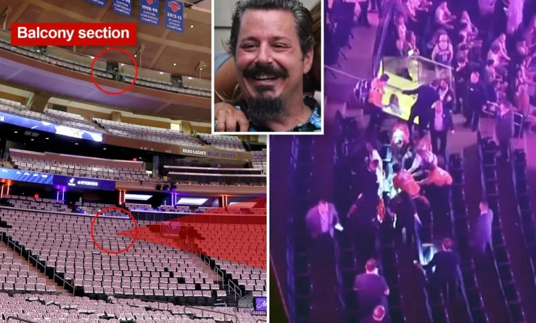 Witness recounts nearly being struck by tragic leaping MSG concertgoer Paul Kueker