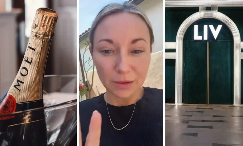 Woman spends $5,500 for her birthday party in Las Vegas nightclub. Then she sees the bottle of Moët they bring her: ‘Too heavy for me to lift’