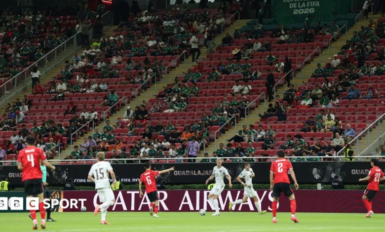 World Cup 2026: Fifa claims fans staying on concourses are reason for empty seats