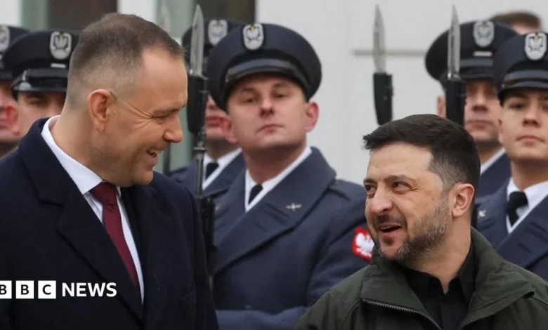 Zelensky under pressure to end row with Poland over WW2 name of army unit